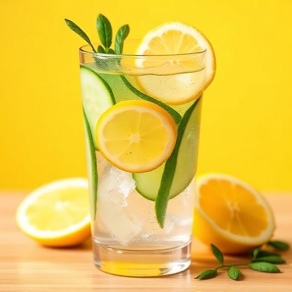 Cucumber & Lemon Water